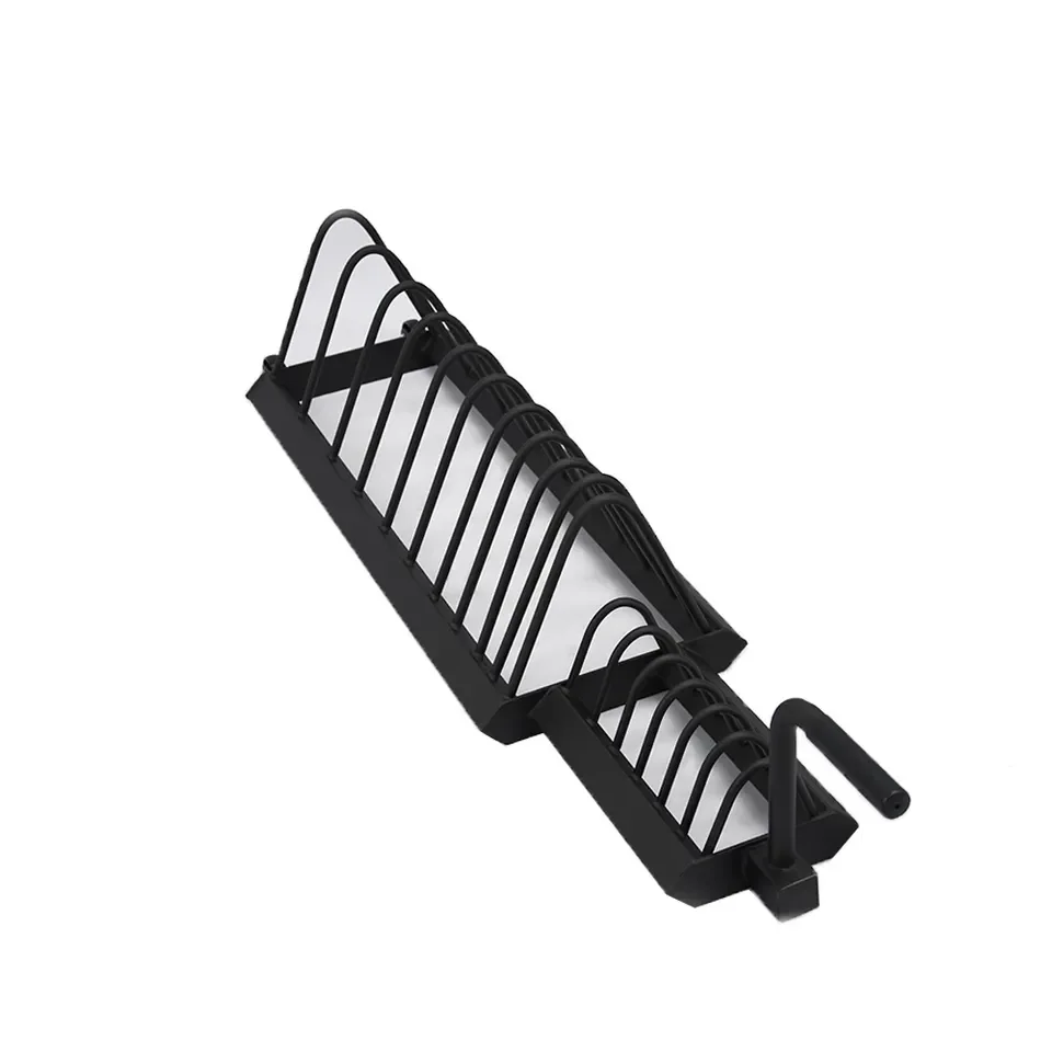 ชั้นวางของแนวนอน รถเข็นเก็บของในโรงยิม รถเข็นเก็บของเคลื่อนที่ ชั้นวางบาร์เบลแบบเคลื่อนย้ายได้