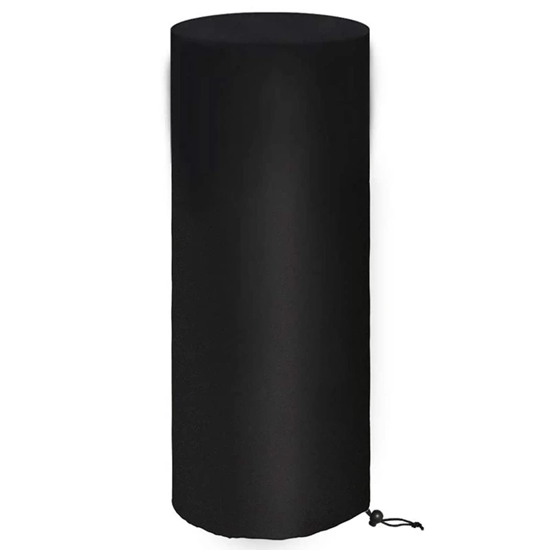 Outdoor Patio Heater Cover 210D Oxford Waterproof, Windproof, Protection Around 50X50X120 Cm