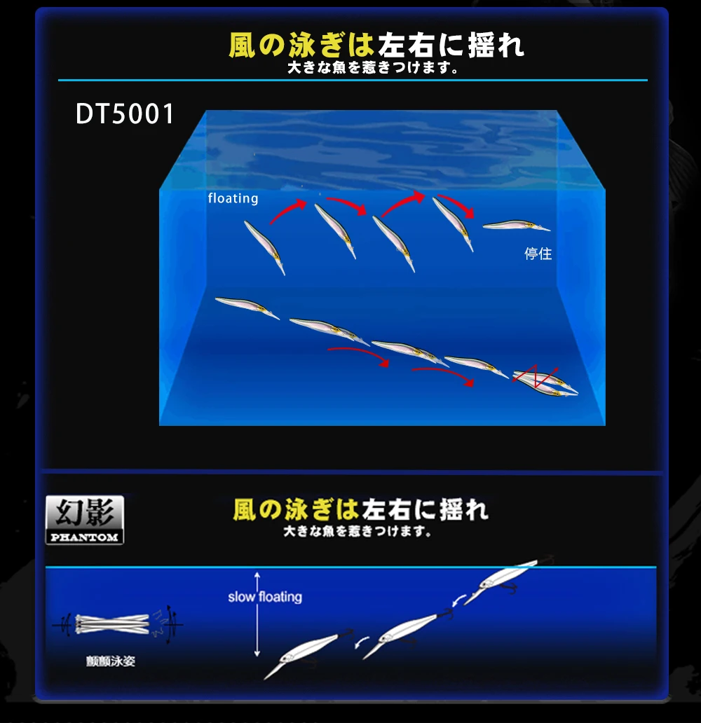 D1 Minnow Fishing Groundbait Wobblers 110mm 16g für Barsch und Hecht, langsam schwimmende Jerkbaits mit großer Lippe, für weite Würfe, Angelzubehör – Detail 10