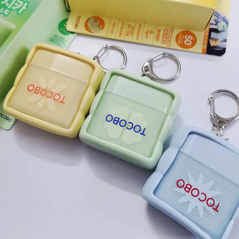 Brand Portable Mini Sun Stick SPF50+ PA++++ Waterproof Sunscreen Keychain UV Protection Face Body Sunblock Matte Makeup Cosmetic