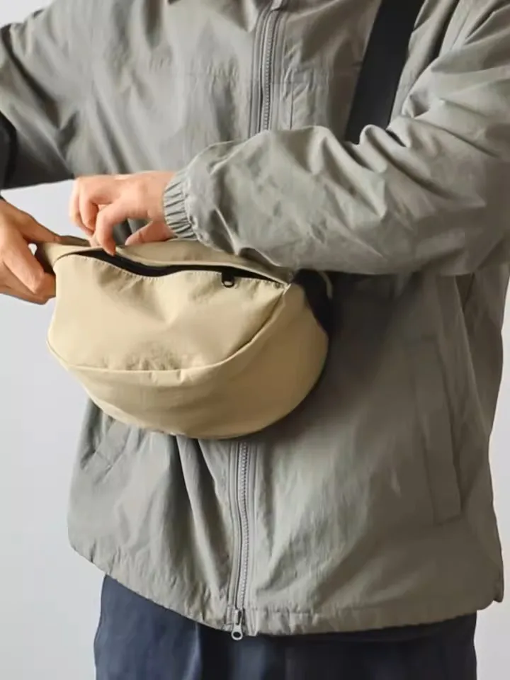 Borsa in nylon da uomo LANSPACE borsa a tracolla casual borsa per cellulare stilista di moda