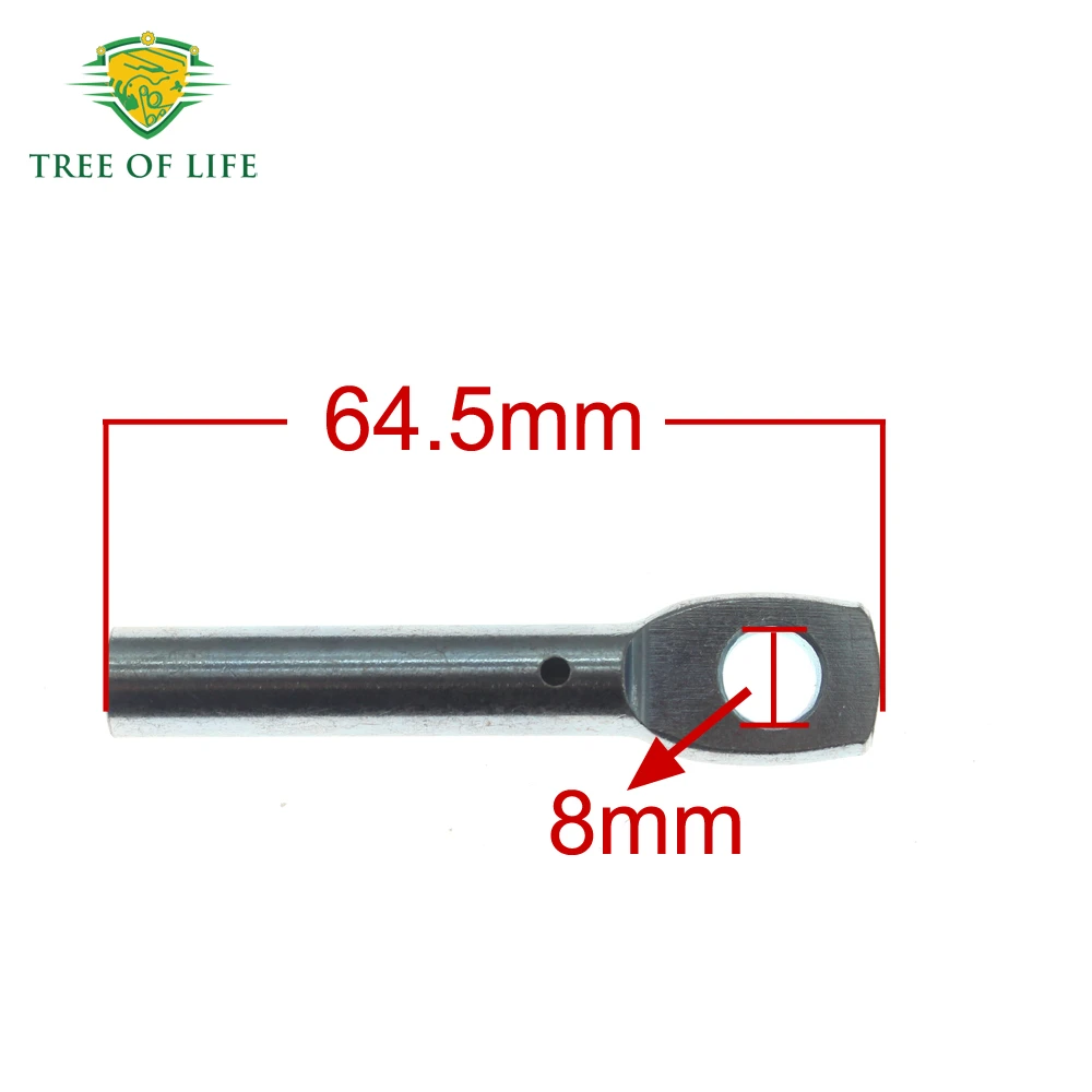 

8MM Universal Actuator End Fitting/ Rob End-short Type For TB28 Turbo Parts High Quality