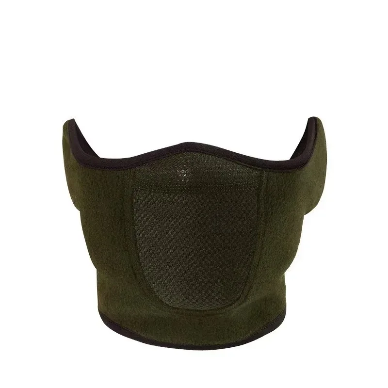 Winter Fleece Face Mask Windproof Cycling Ear Protection Warm Head Cover Skiing Face Shield Outdoor Antifreeze