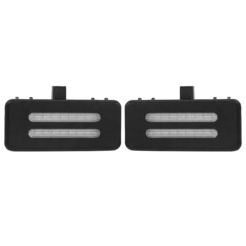 2Pcs LED Sun Visor Vanity Mirror Lamp Reading Light For-BMW X3 F25 X1 E84 X6 E71 X5 E70 E60 E61 E90 6962014