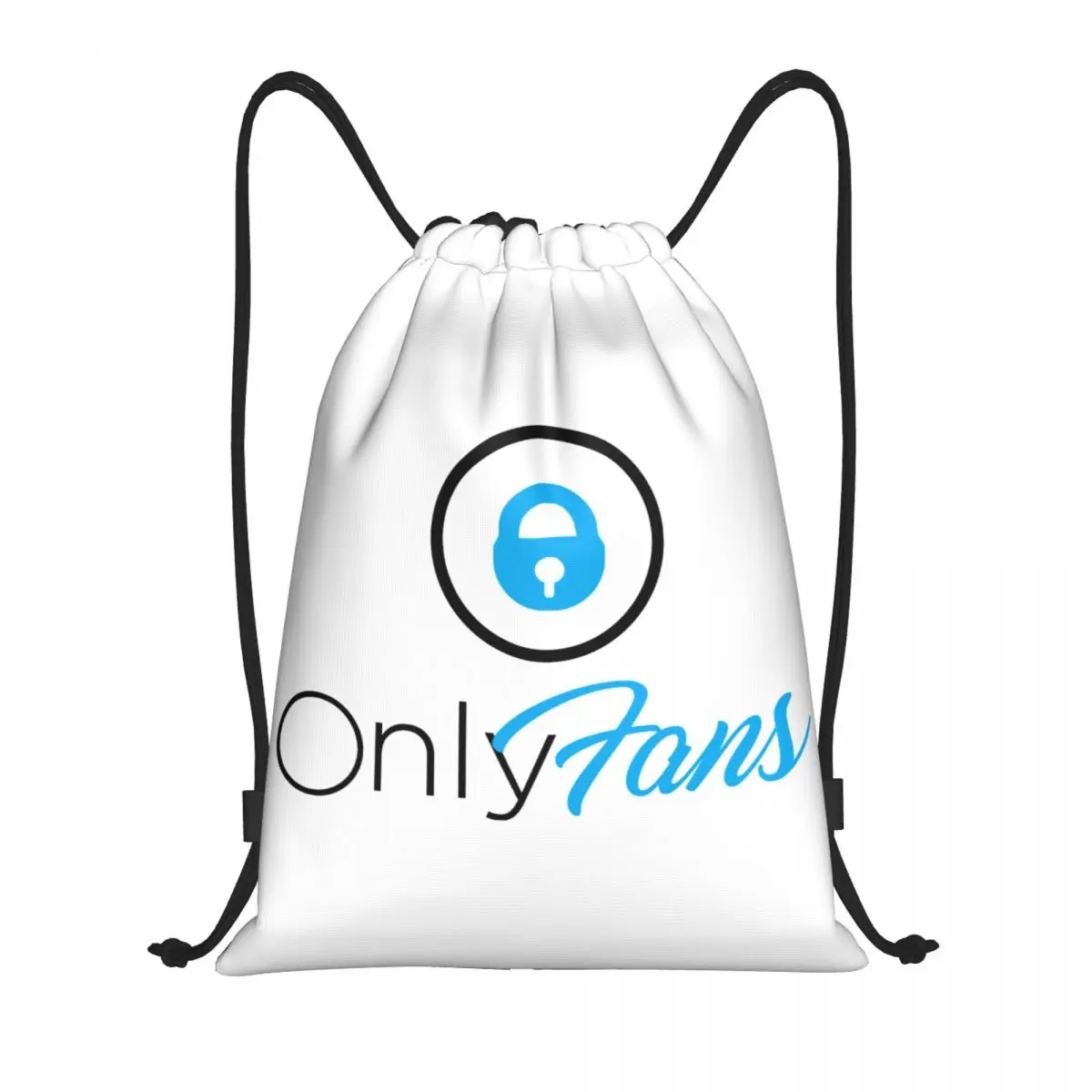 Onlyfans Drawstring Backpack Sports Gym Sackpack Only Fans Logo String Bags for Running