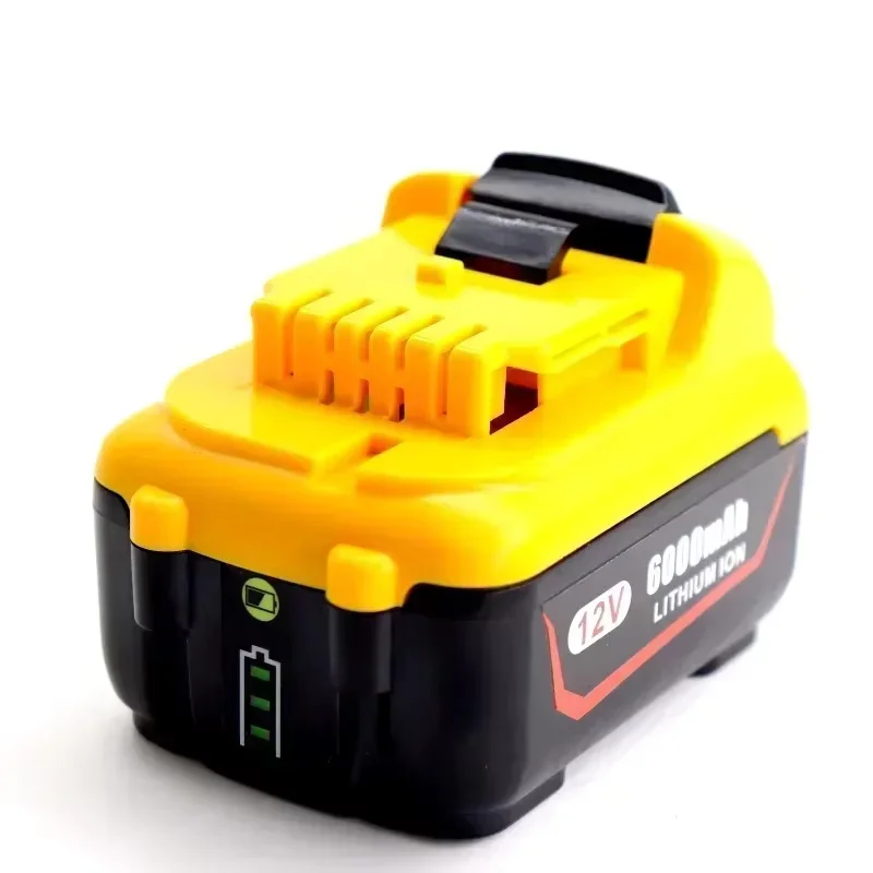 6.0Ah Replacement for Dewalt DCB120 Lithium-ion Batteries 12V 6Ah Battery DCB123 DCB125 DCB124 DCB122 DCD710 Power Tools Battery