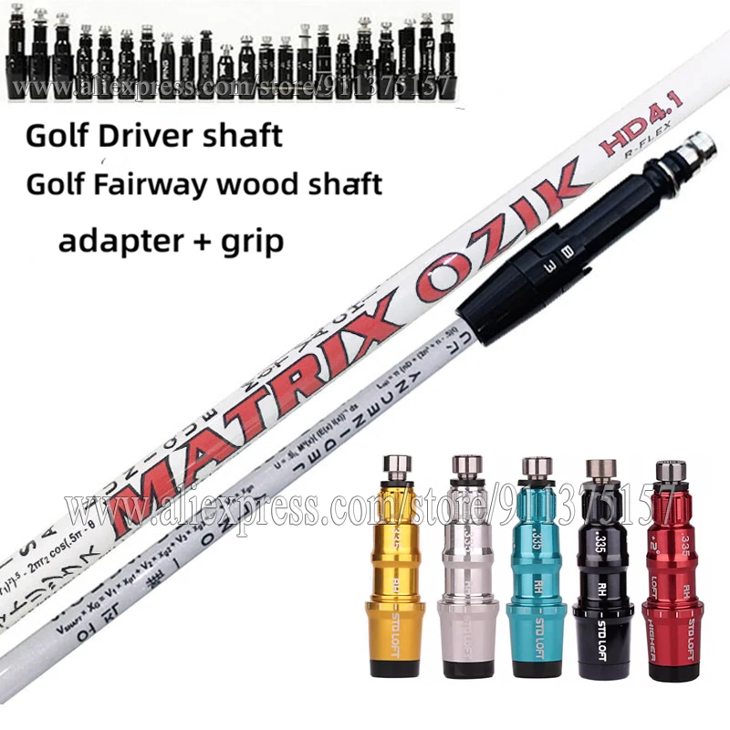 

Golf Shaft MATRIX OZIK HD 4.1 Графитовый вал Golf Driver Бесплатная сборка Рукав и ручки Клюшки Shftas Аксессуары для гольфа