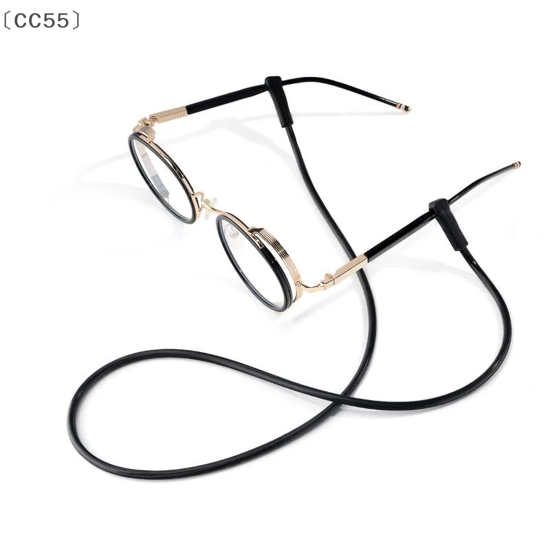 [CC55] حزام نظارات من السيليكون للرجال والنساء مقاوم للماء ملحقات النظارات الشمسية سلسلة نظارات رياضية حبال حامل الحبل اسهم