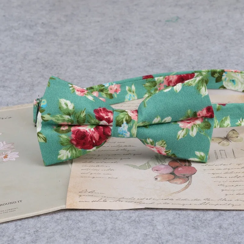 Marke Neue Männer Mode Retro Blume Drucken Bogen Krawatten Für Mann Casual Schule Jungen Katzen Muster Neck Tragen Bowtie Zubehör schmetterling – Detail 34