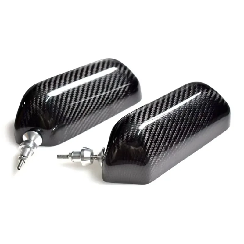 

Black Dry Carbon Fiber Car Mirror Replacement Side Rear View Mirror