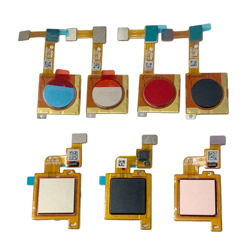 Fingerprint Sensor Scanner Home Button Flex Cable Ribbon For Xiaomi Mi A2 6X A1 5X Touch Sensor Flex Cable Replacement Parts