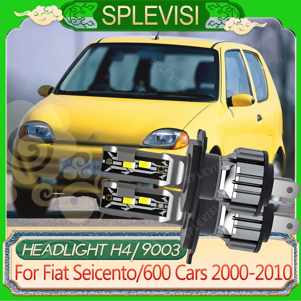 

Enhanced Night Visibility Extended Illumination Range LED headlight For Fiat Seicento/600 Cars 2010-2004 2003 2002 2001 2000