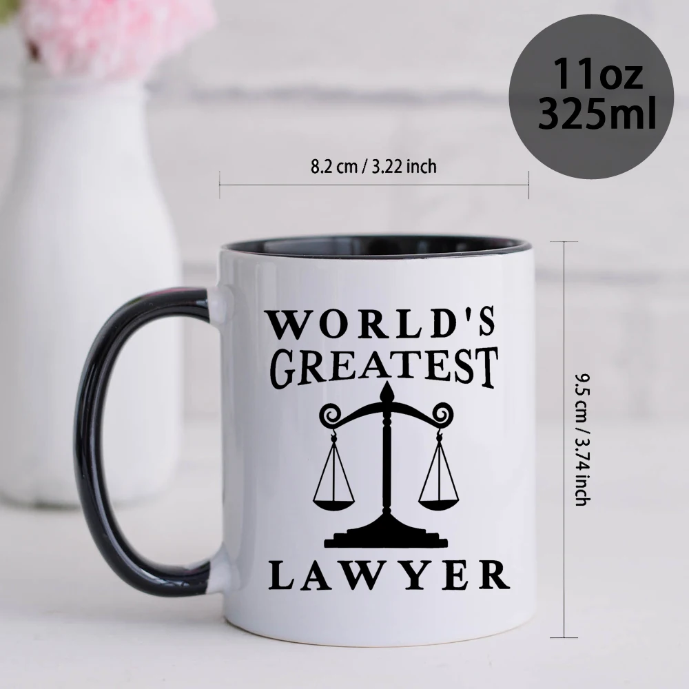 1pc Lawyer mug Court judge drinking tea cup law firm lawyer coffee cup friends birthday gift mug christams gift