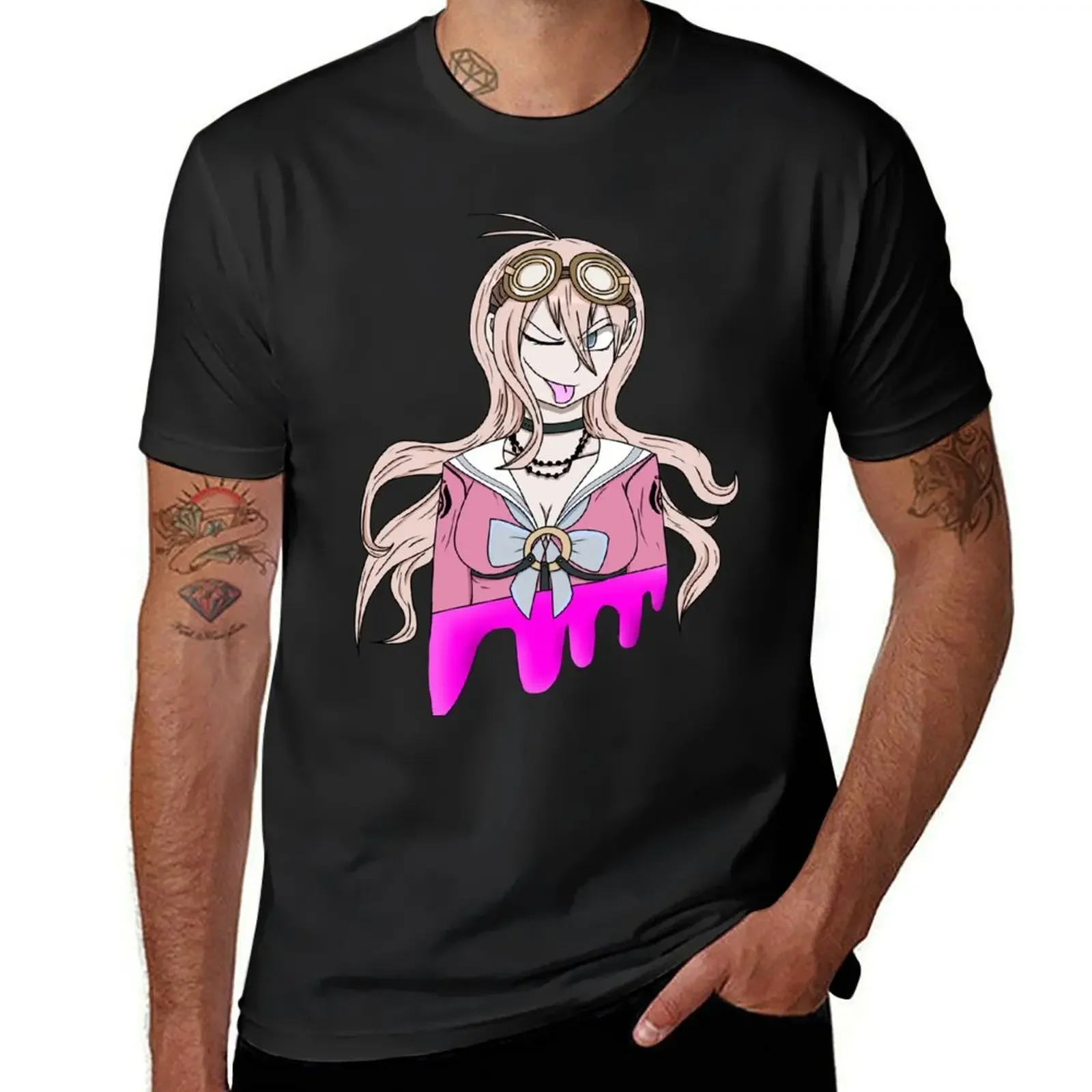 NDRV3 - Miu Iruma T-Shirt cute clothes oversized t shirt Aesthetic clothing mens graphic t-shirts hip hop