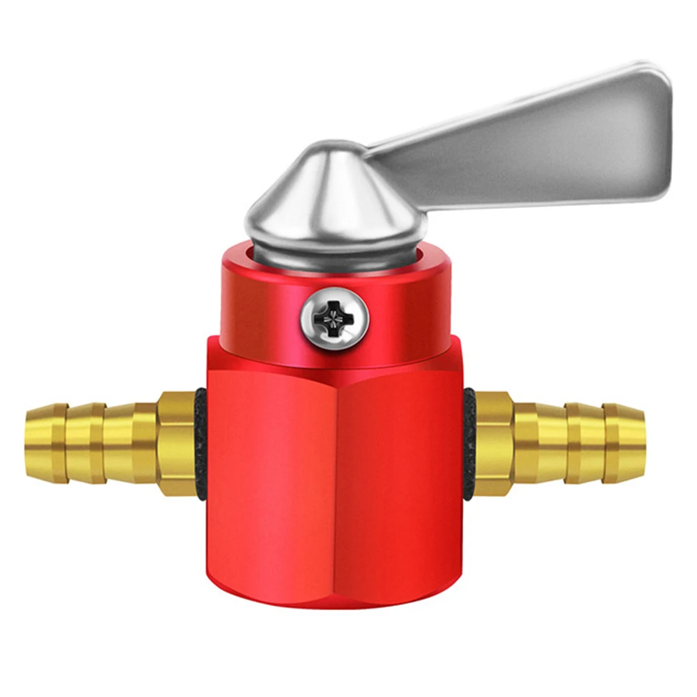 

Aluminum Alloy Tap Fuel Tank Switch 6mm Oil Pipe Diameter Easy Installation Reliable Performance For Motorcycles