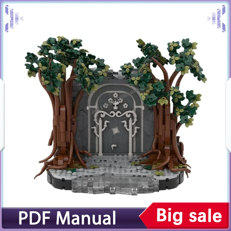 Rivendell Expansion MOC-bouwstenen voor set 10316 Elven Scene Assembly Bricks Kit Collection Gift