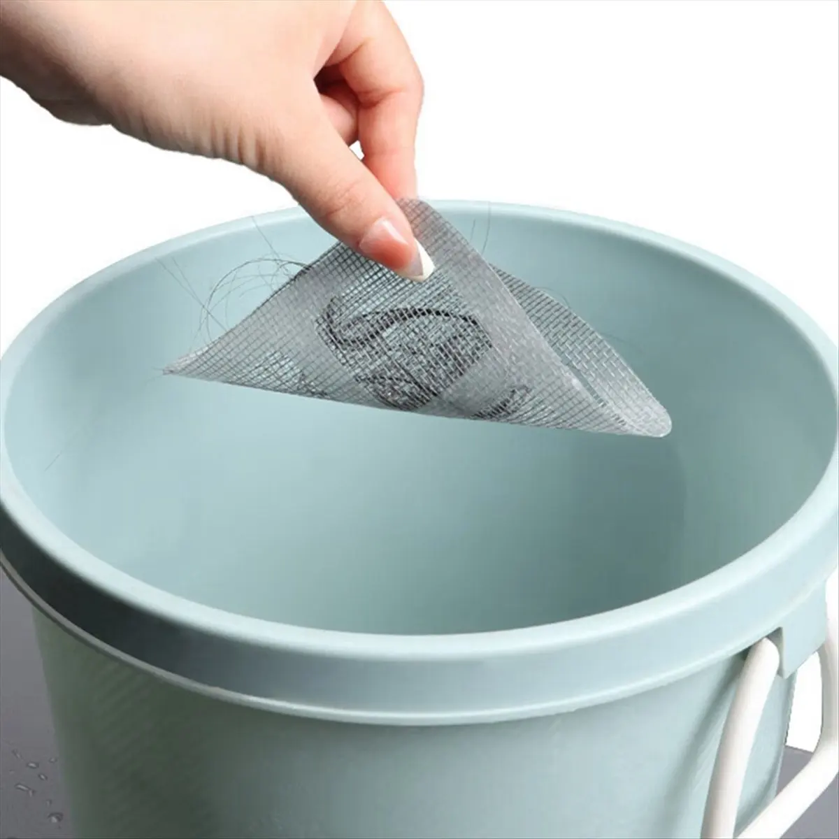 KSOL 50pcs Floor Drain Sticker, Disposable Shower Drain Hair Catcher, Disposable Floor Drain Sticker,Disposable Drain Covers