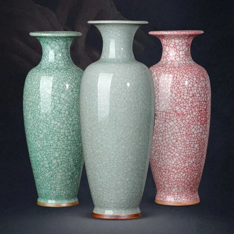 

Антикварная официальная фарфоровая ваза для печи, большая гостиная в китайском стиле, рамка для входа, декоративное украшение