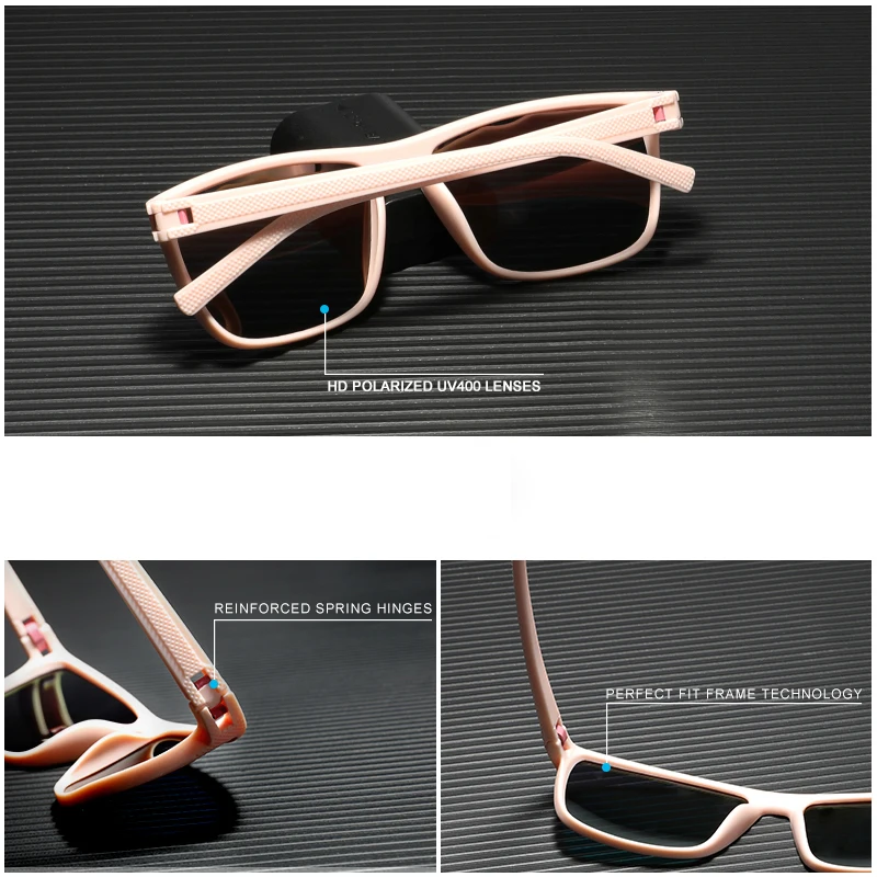 نظارات شمسية بعناية للرجال والنساء مستقطبة مضادة للأشعة فوق البنفسجية 400 نظارات للقيادة في الهواء الطلق