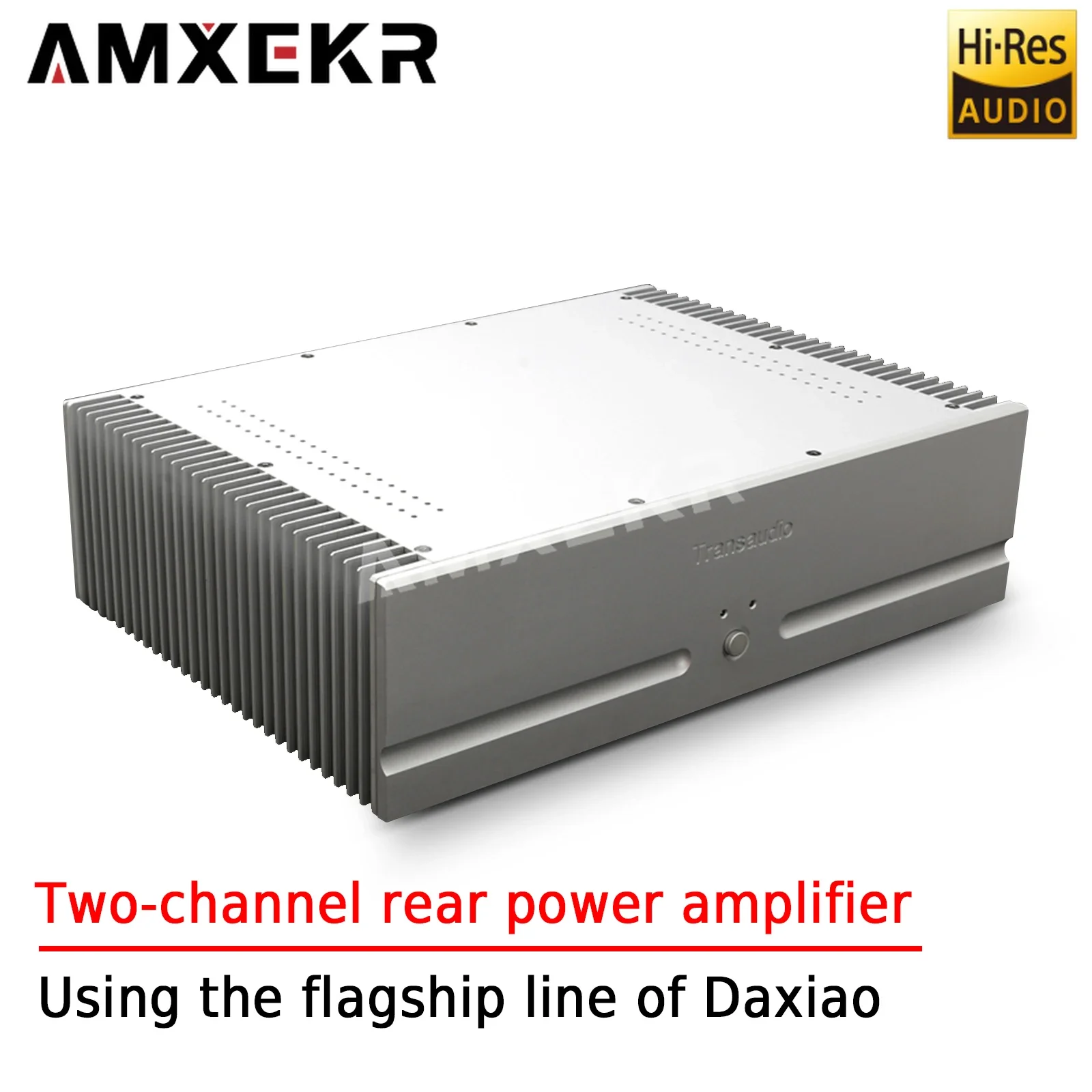 

AMXEKR D5PRO Dual Channel Rear Amplifier Using The Swiss "Full Moon Scimitar" Daxiao Flagship Line Home Theater