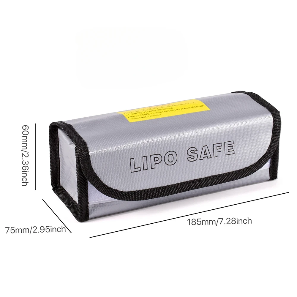 Lithium-Batterie, explosionsgeschützte, feuerfeste Tasche, hochwertige RC-LiPo-Batterie, multifunktionale Aufbewahrung, Sicherheitstasche, 18 x 23 cm, 30 x 23 cm