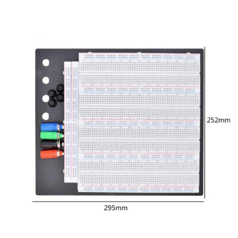 3220 Holes Solderless Breadboard Solderless Circuit Test Board ZY-208 MB-102 Four Combination Boards