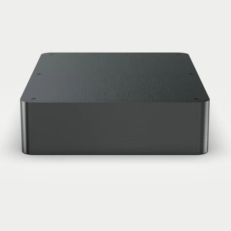 BZ2106 Nuevo chasis redondeado totalmente de aluminio Caja de preamplificador de audio DIY Caja de amplificador Caja DAC