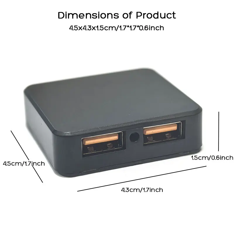 Dual USB 5V 9V 12V Output Support QC 2.0 3.0 Quick Charge Solar Controller Voltage Stabilizer Inverter DIY Solar Panel Charger.