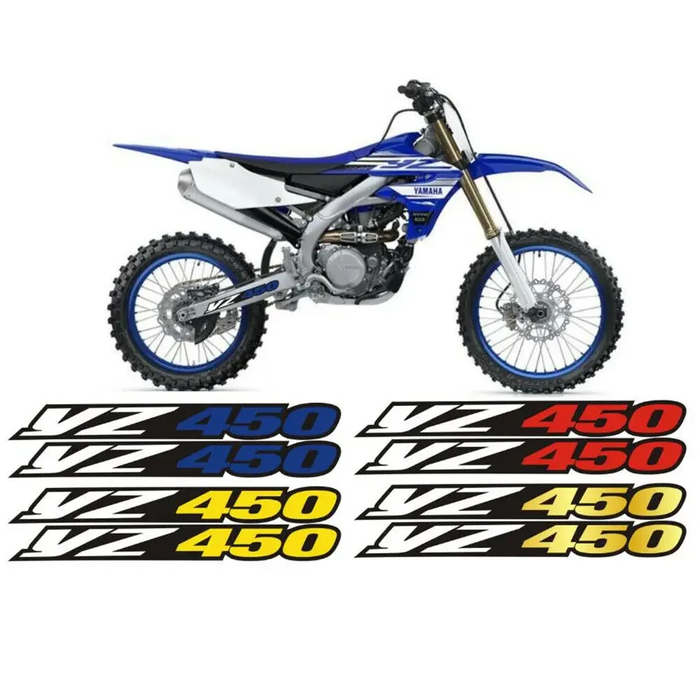 Motorcycle Accessorie SwingArm Air Box Decorate Decals Reflection Stickers For YAMAHA YZ450F YZ 450FX 2003-2022 01 06 07 08 09