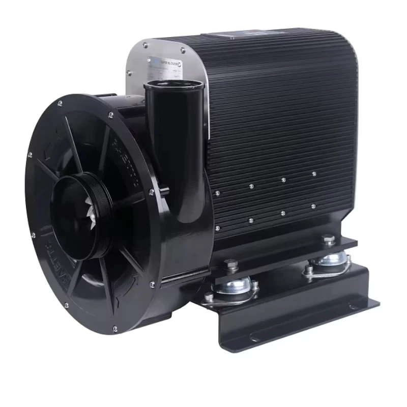 Portable High Pressure Electric air Turbo Blowers Compressor with air Knife Drying System for Food and Beverage