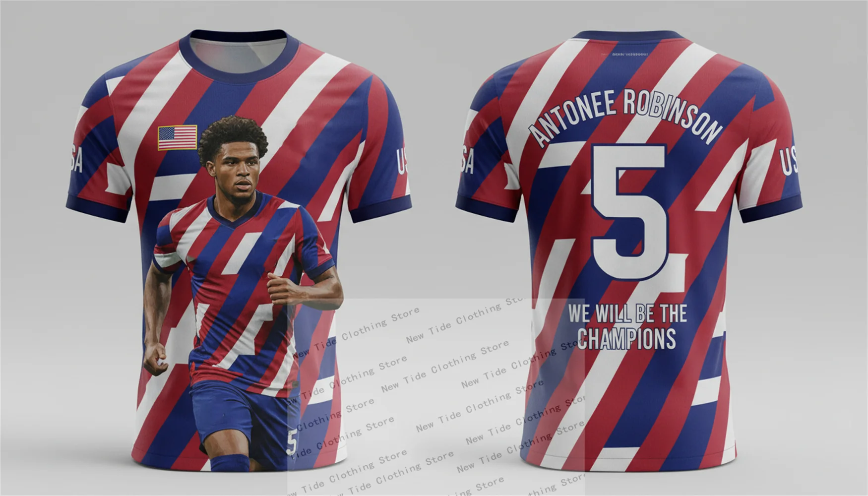 قميص We Will Be Champions 2026 Fan Soccer للرجال - قميص Team USA لكرة القدم - Ultimate Fan Wear Cheer in Style #1