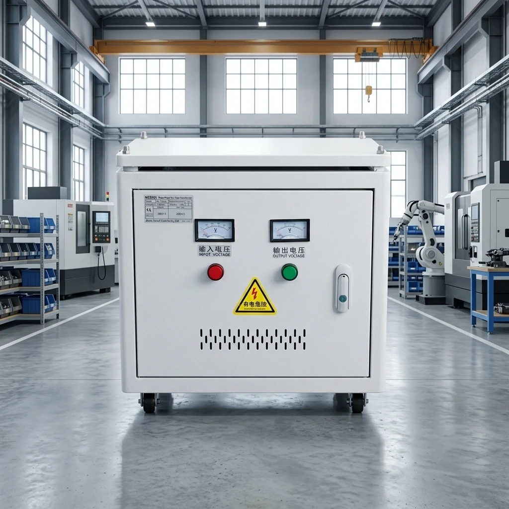 2-10kVA Customizable AC 380V 3Phase Low Voltage Transformer Power Converter for Automated Production Lines, Industrial Ovens