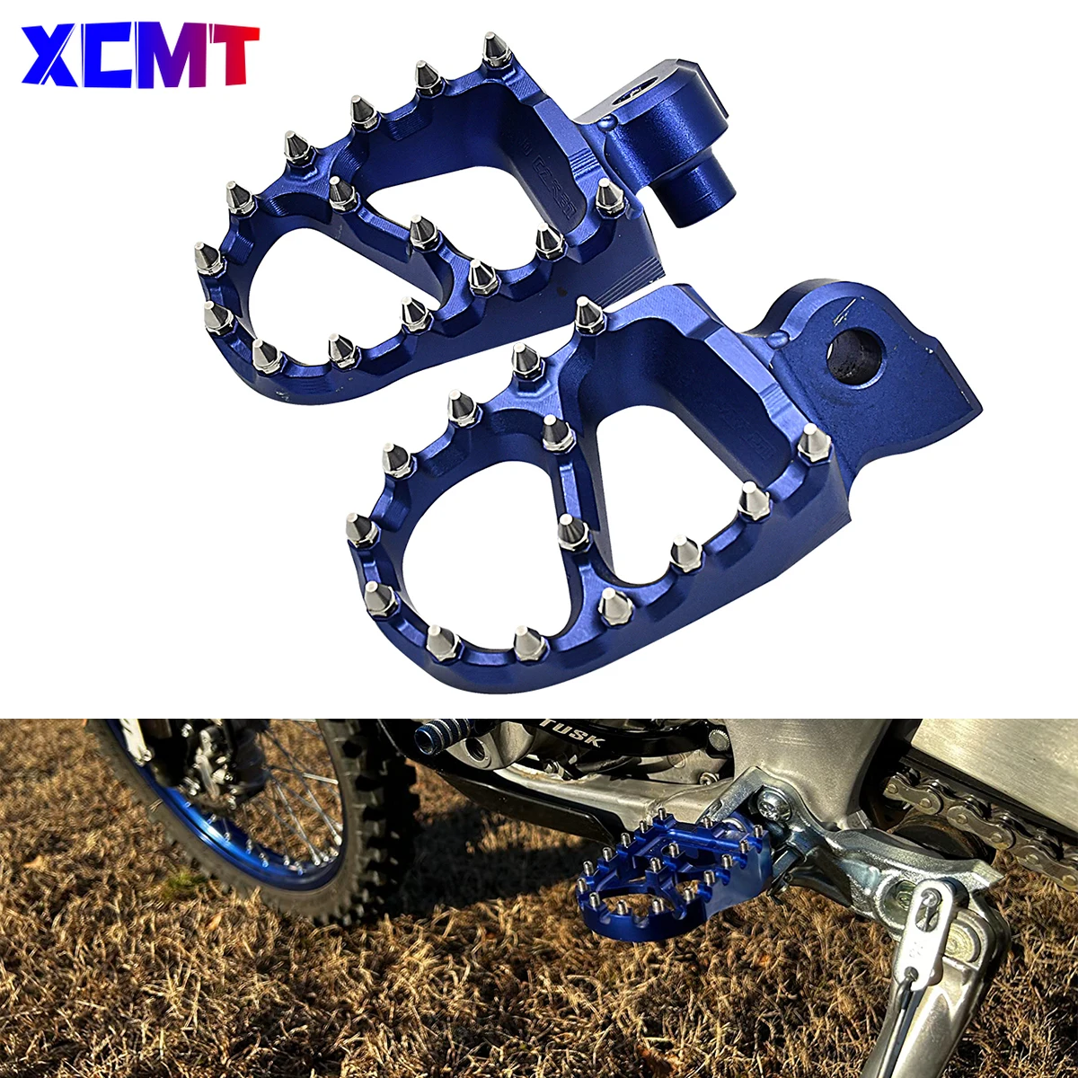 For YAMAHA YZ 65 85 125 250 250F 450F 125X 250X 250FX 450FX WR250F WR450F Motorcycle Foot Pegs Rests Footrest Footpeg Pedals