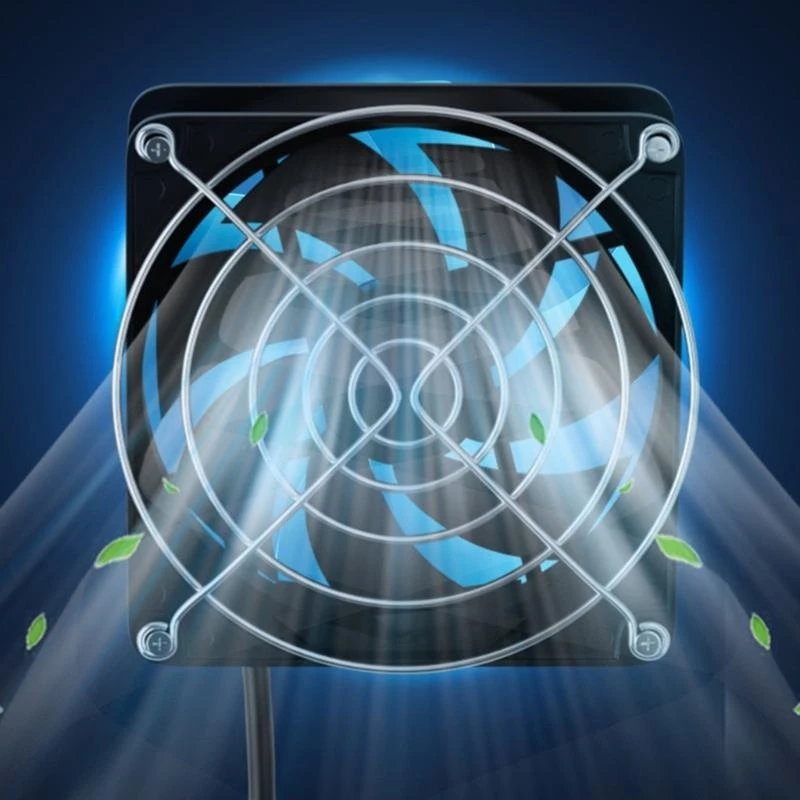 120mm 5V 1A Sistem kipas pendingin USB dengan kontrol untuk AV teater rumah dan banyak lagi