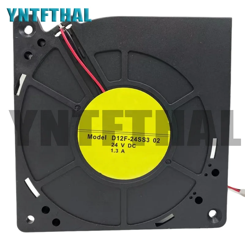 New D12F-24SS3 02 12032 1.3A 24VDC 12CM 120*120*32MM Cooling Fan