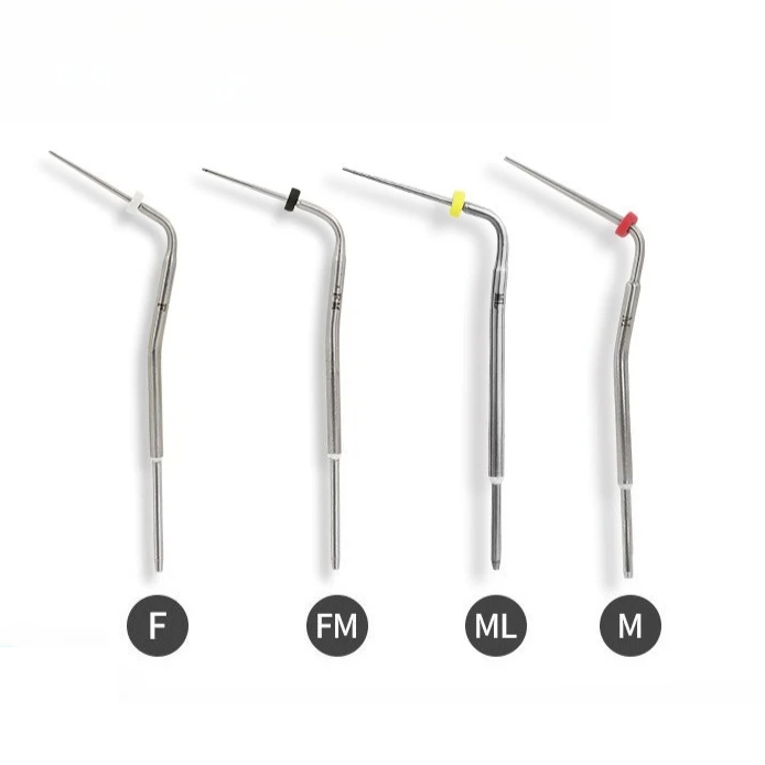 4Pcs Dentistry Endodontic Root Needles Heat Plunger Dentist Hot Melt Filling Heating Tip for Obturation Pen Dentist Accessories