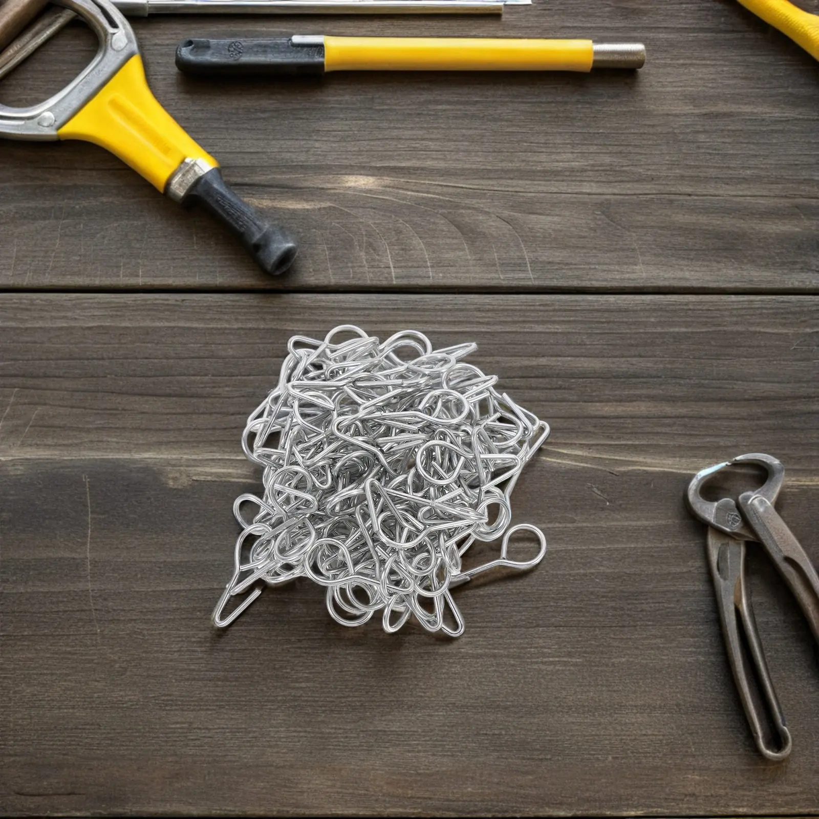 

50 шт. S-образные металлические крючки для автомобильных сидений, крепления для чехлов и подушек, фурнитура для фиксации в автофургонах, прицепах, лодках