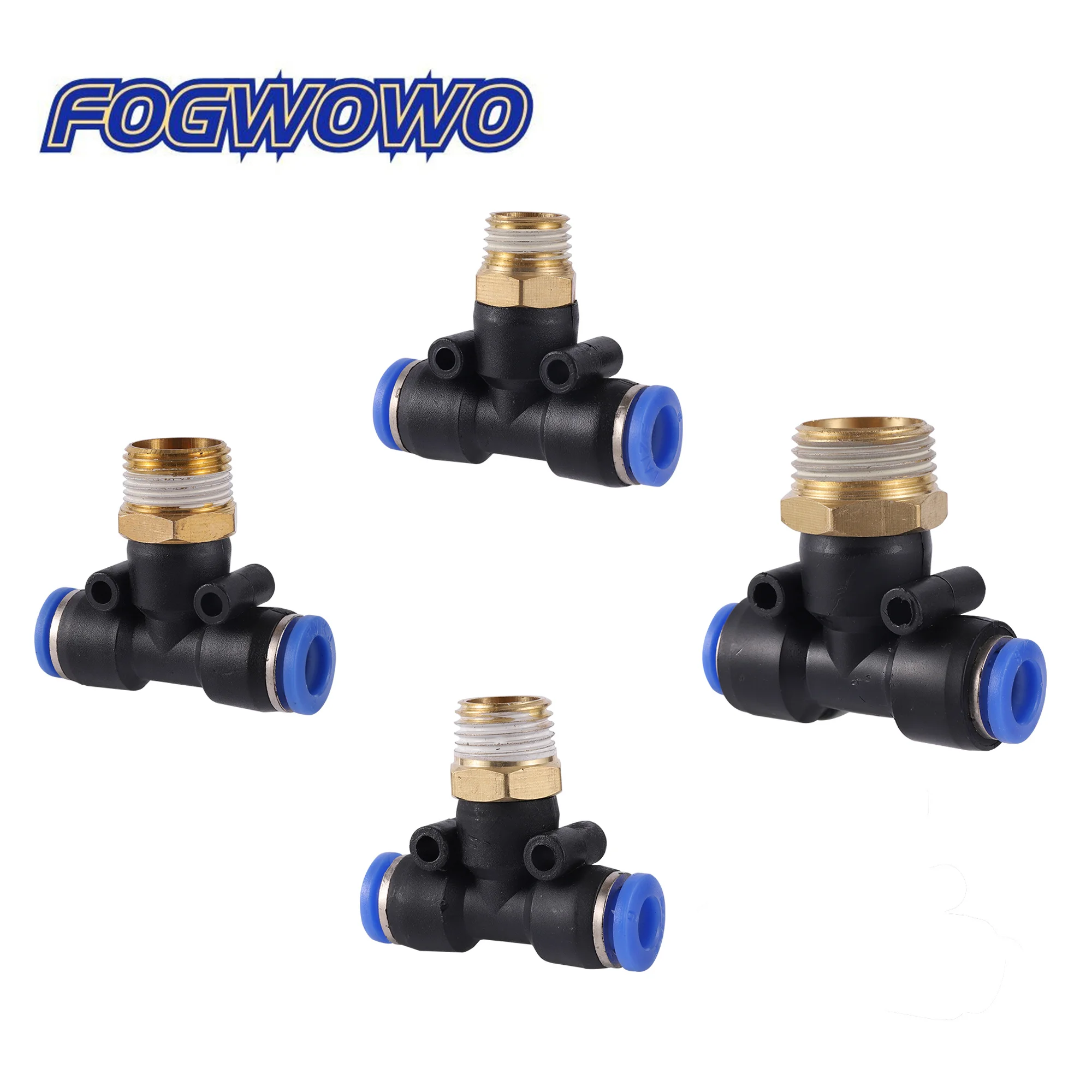 3pcs Garden Irrigation 10mm/12mm to 1/8