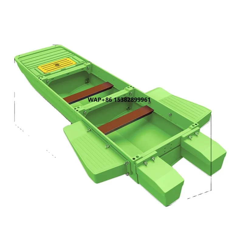 

High-speed Version of Portable Plastic Thickened Fishing Boat Outdoor Assembly Environmental Splicing Boat Wholesale
