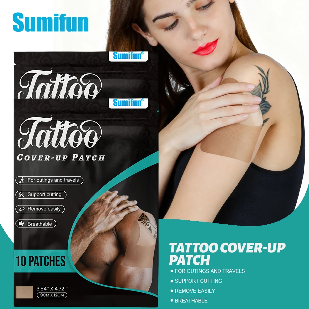 15/20Bags Tattoo Concealing Patch Skin Body Health Care