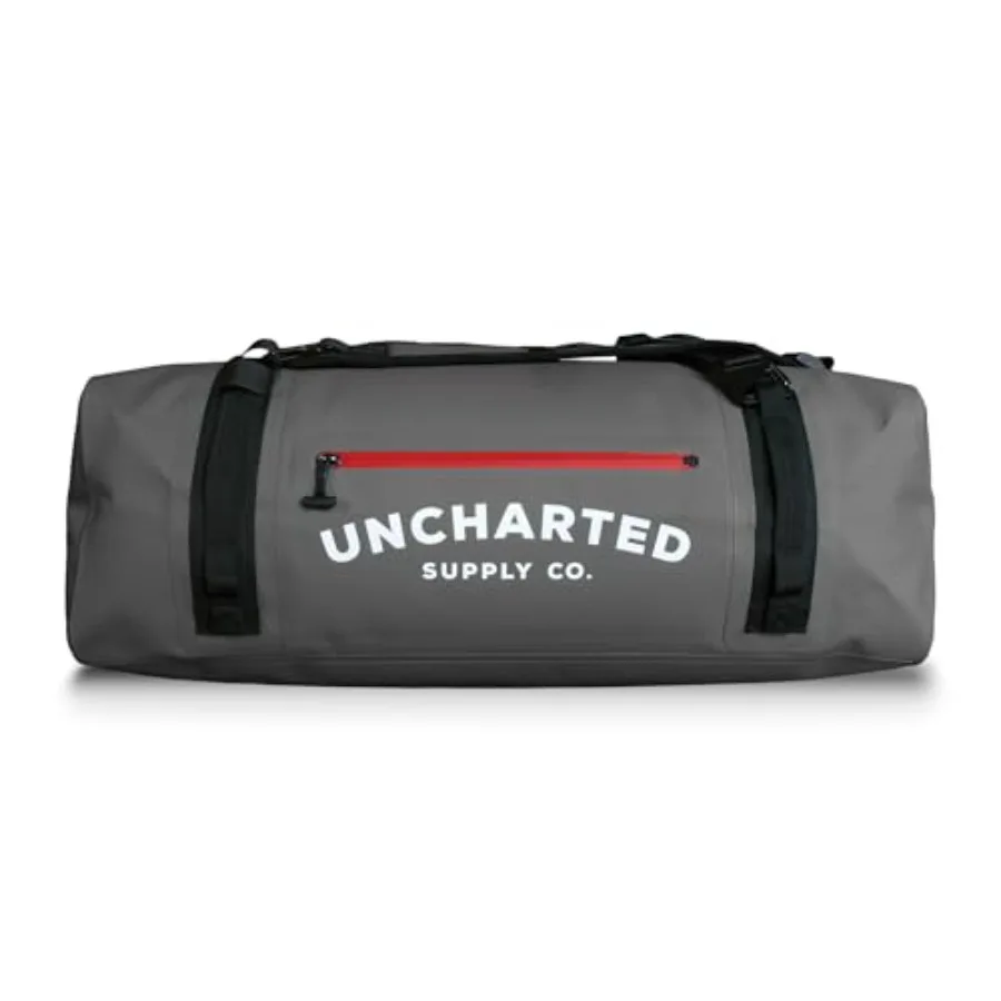 

The Vault Waterproof Duffel Bag - Airtight bag with Backpack Straps Carry-On Size Perfect for travel boating camping recreation