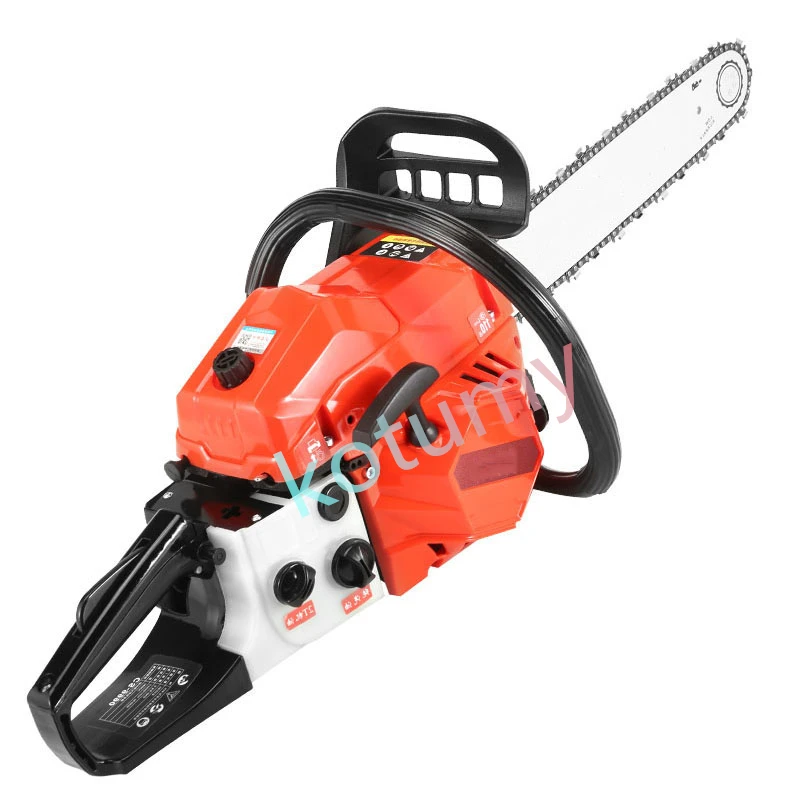 Gasoline Saw Four Stroke High-Power Logging Saw Tree Cutting Chain Saw Handheld Chain Saw Engine Cutting Saw Gas Powered