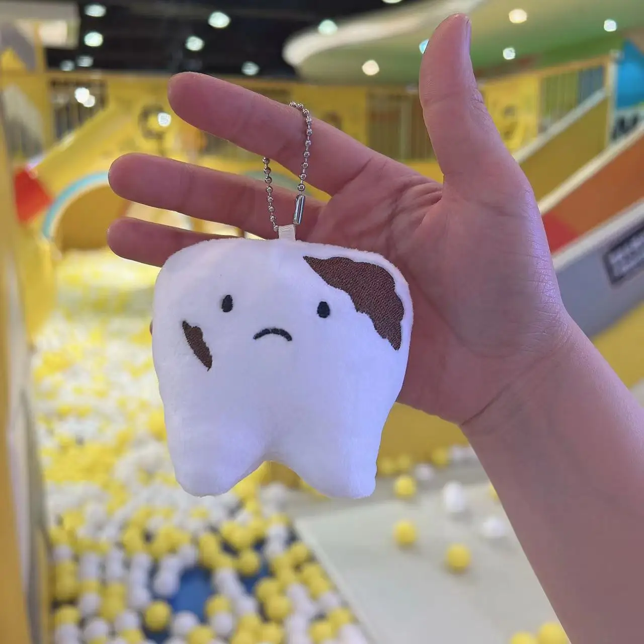  Dental Cute Model Tooth Shape Plush Doll Toy Pendant Toothpaste Toothbrush Demo For Kids Brushing Learning Models Gifts