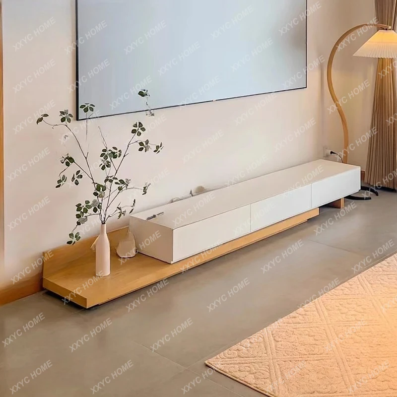 B567  Unique Tv Consoles Cabinet Modern Minimalist Boho Simple Tv Stands Space Saving Fernsehschrank Living Room Furniture