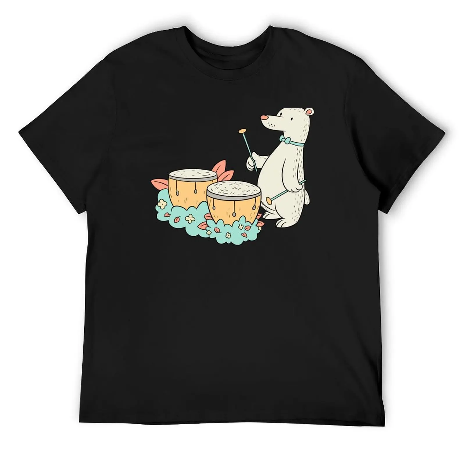 

Timpani Bear T-Shirt customizeds tshirts personalised boys animal print anime clothes men t shirts