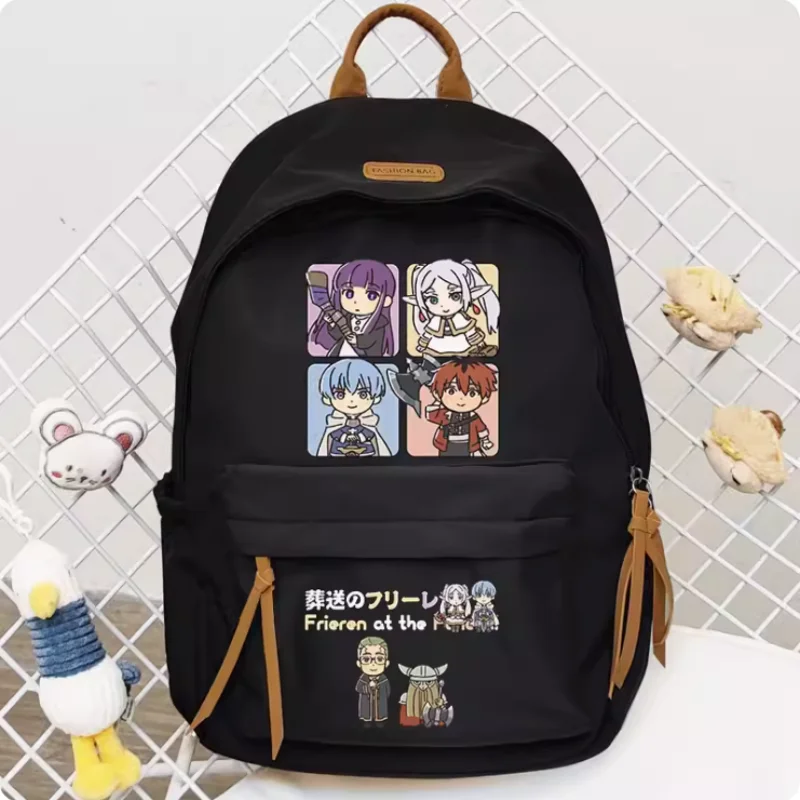 

Anime Frieren at the Funeral Fern Himmel Cartoon Bag Women Man Fashion Leisure Teenagers Student Backpack Handbag B767