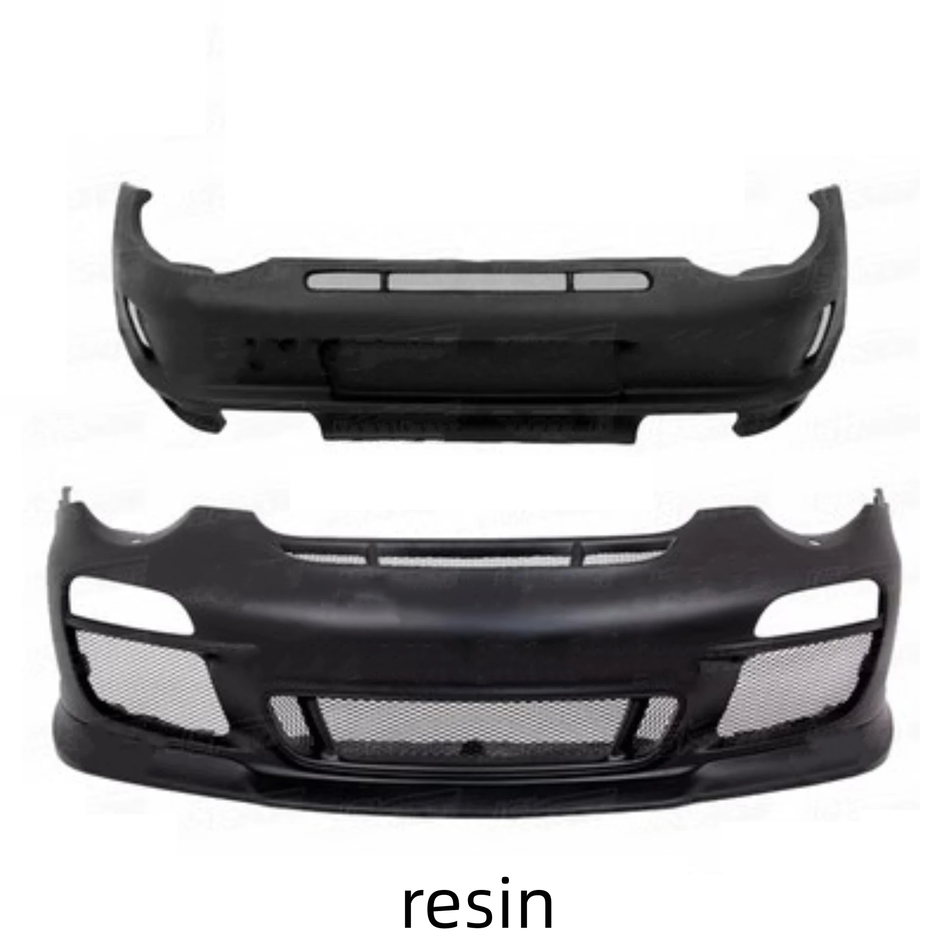 Carbon Fiber Front Rear Bumper with Led Light Side Skirt Fender for Porsche Carrera 911 997.2 Convert GT3 Style Body Kit