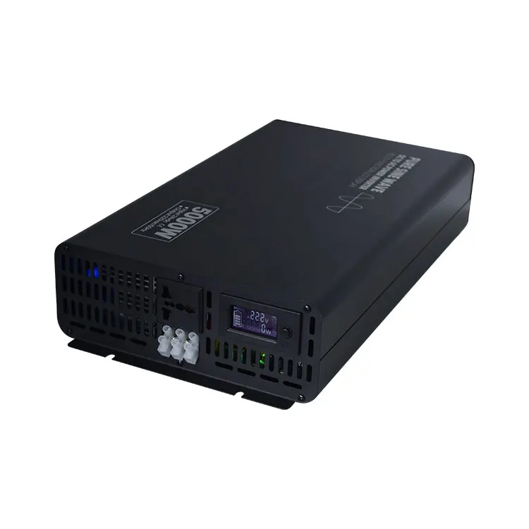 High Frequency 24V 48V 60V 72V to 220V 5000W 0ff Gird Power Pure Sine Wave Inverter