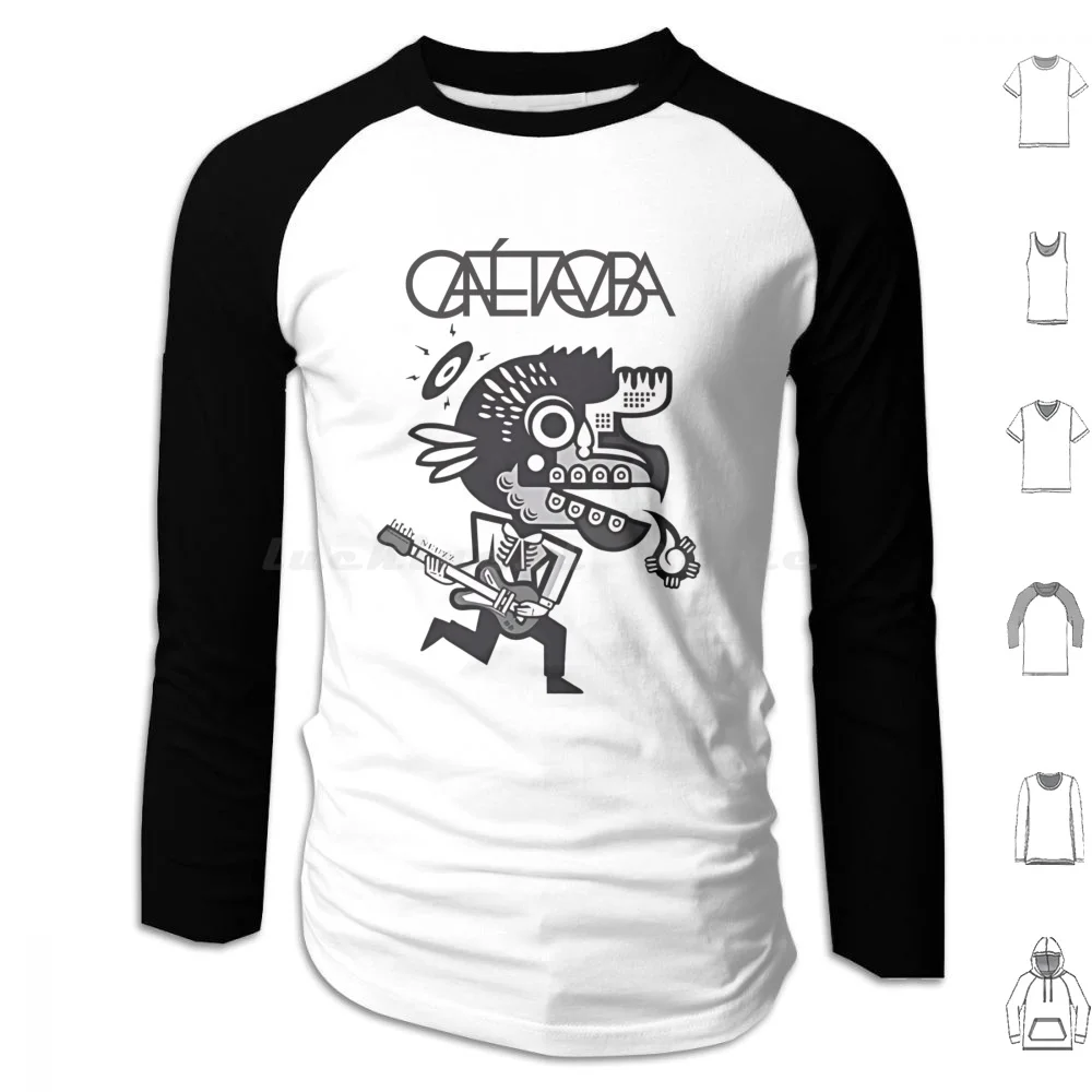 Cafe Tacvba sudaderas con capucha de manga larga Cafe Tacvba Band México Cafe Tacuba Tacubos banda mexicana Vintage Retro 1990s Vintage