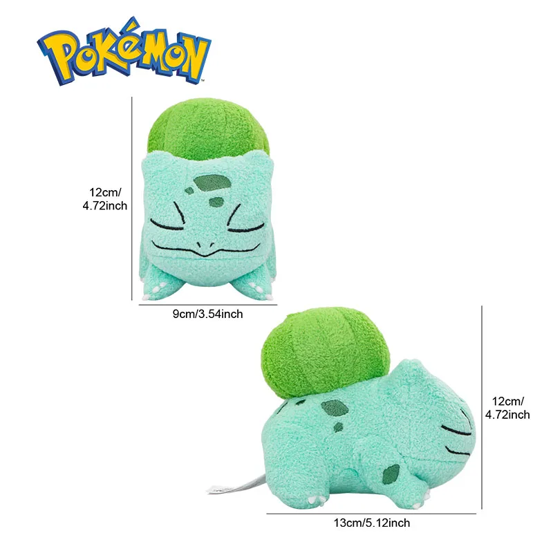 Pikachu Bulbasaur Oshawott Caterpie Gardevoir Oshawott Cyndaquil Plüschtiere Niedliche Anime Gefüllte Cartoon Peluche Puppe Gfit 18-25CM – Detail 5
